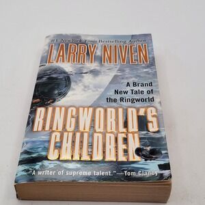 Larry Niven Ringworld's Children Paperback 1st Mass Market Printing Sci-Fi Good